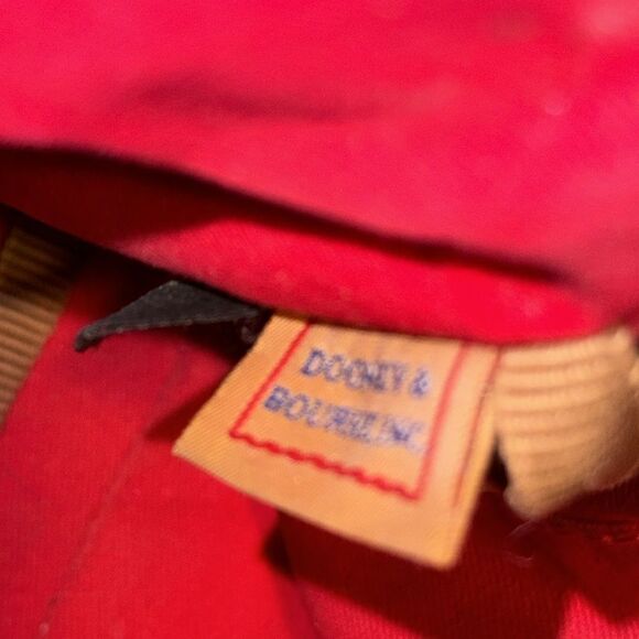 Vintage Dooney and Bourke Pebbled Lexington Leather Tote Bag - Picture 15 of 16